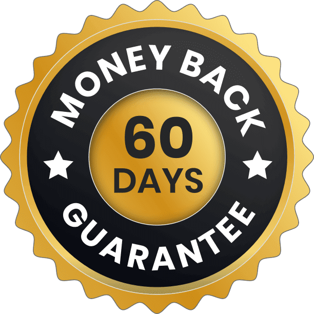 180-day money-back guarantee badge